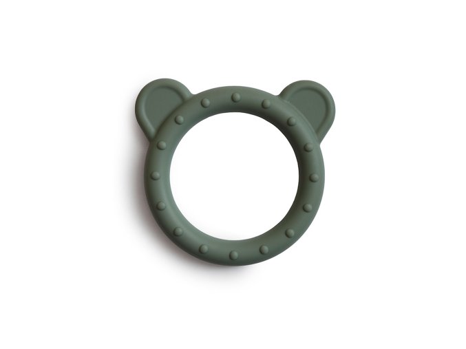 Bejbis_Mushie silikonove kousatko BEAR DriedThyme