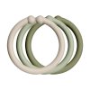 Bejbis_BIBS LOOPS KROUZKY Vanilla Sage Olive