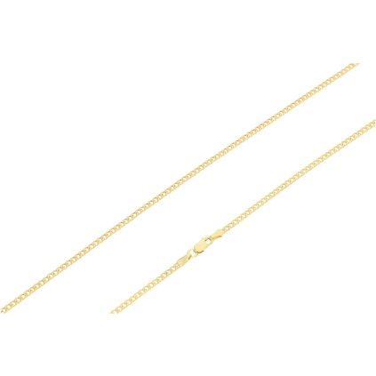 Zlatý řetízek Anker 55cm (Délka řetízku 55 cm, Ryzost 14kt (585/1000), Váha 3,05 g)