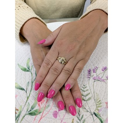 Zlatý prsten s gravírováním (Ryzost 14kt (585/1000), Velikost prstenu 55, Váha 2,90gr)