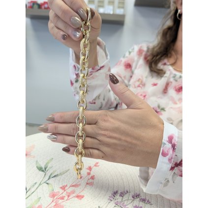 Zlatý náramek Midas