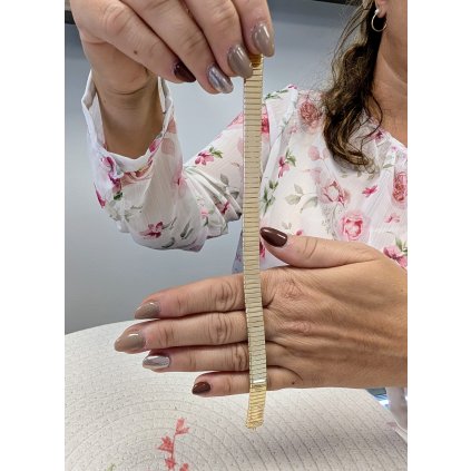 Zlatý náramek Golden Links