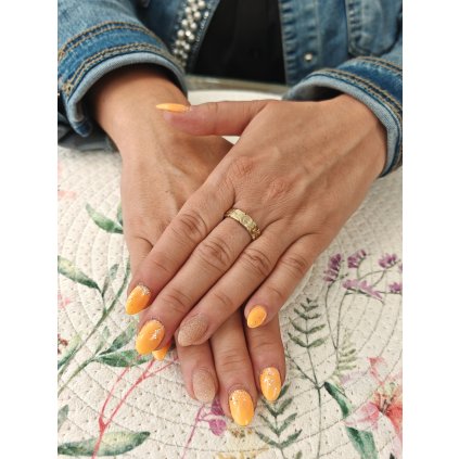 Zlatý prsten exclusive (Ryzost 14kt (585/1000), Velikost prstenu 62, Váha 2,65gr)