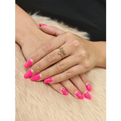 Dámský zlatý prsten Láska a srdce