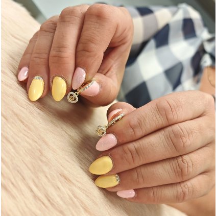 Zlaté náušnice srdce s křížky (Délka náušnic 2 cm, Ryzost 14kt (585/1000), Váha 1,45 g)