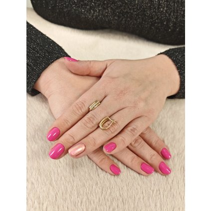 Zlaté dámské/dívčí náušnice s kamínky