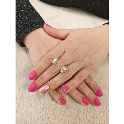 Zlaté náušnice mini svaté 1.05gr