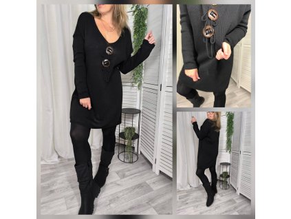 Svetrové šaty Calia