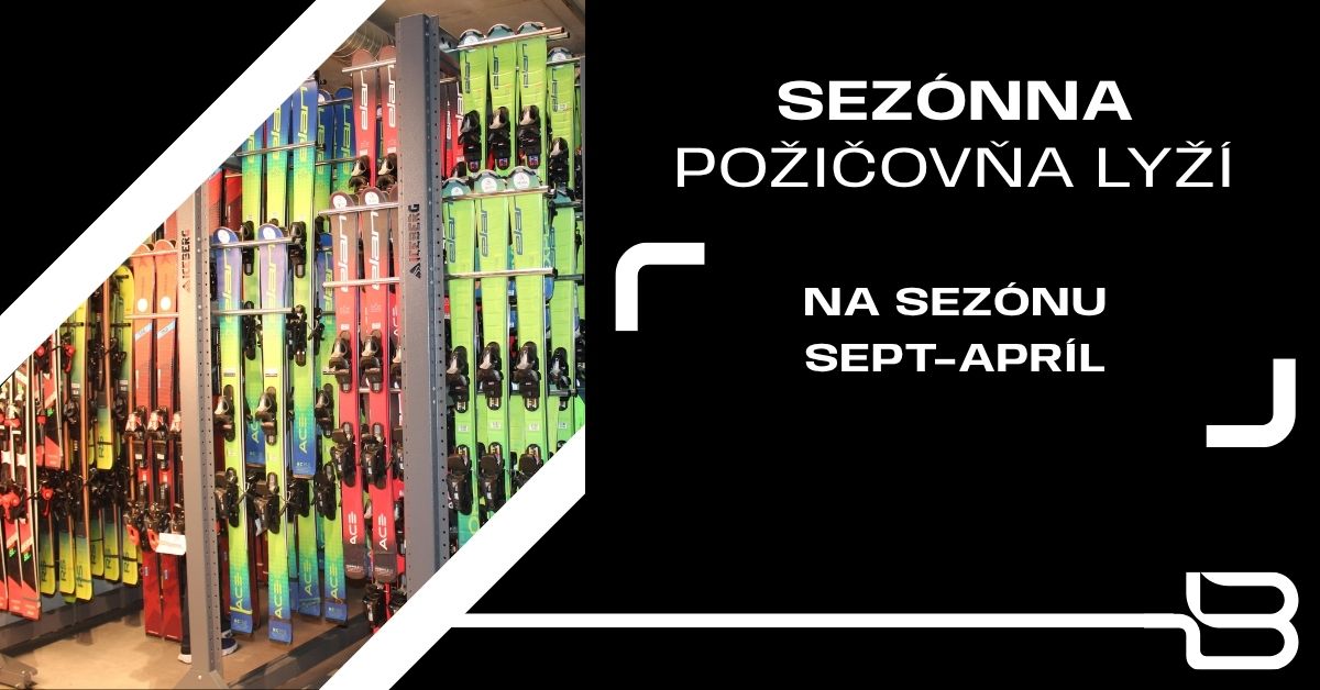 Sezónna požičovňa lyží v Nitre (Sept.-Apríl)