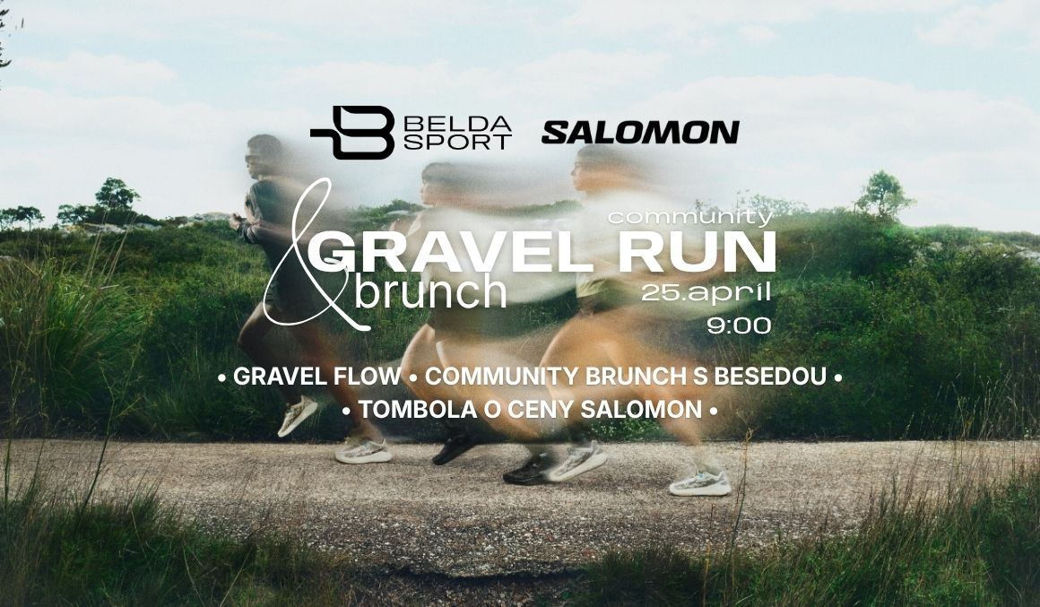 Gravel Run & Brunch: Otestuj novinky Salomon a načerpaj vedomosti od profíkov!