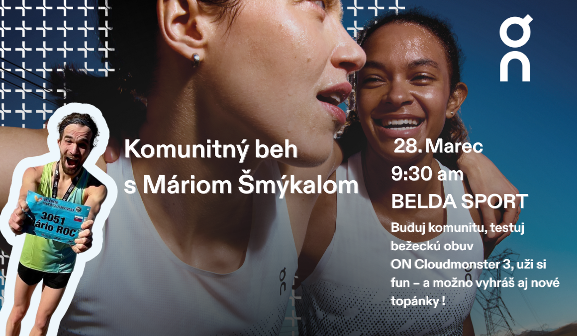 28.3. Komunitný beh  s Máriom Šmýkalom v BELDA SPORTe