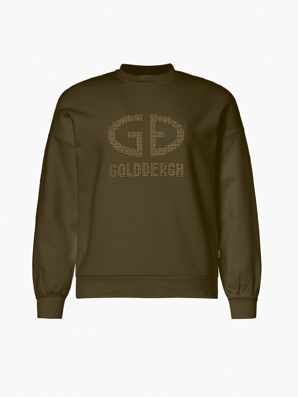 Goldbergh mikina Alessandra Crew dark olive Velikost: M