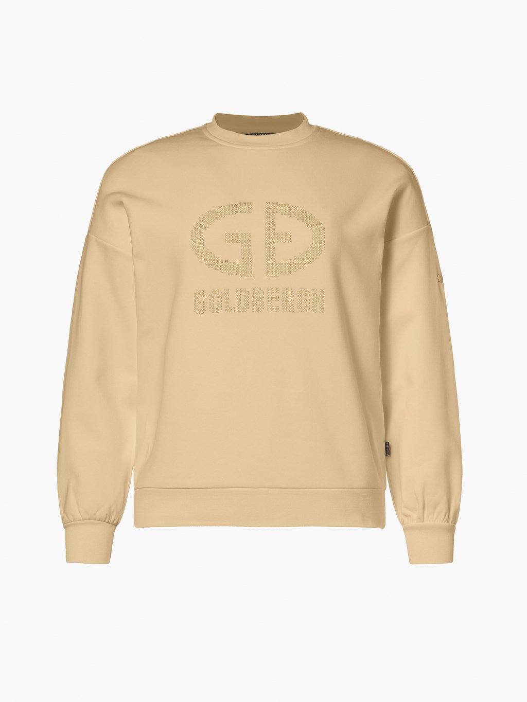Goldbergh mikina Alessandra Crew hnedá Velikost: S