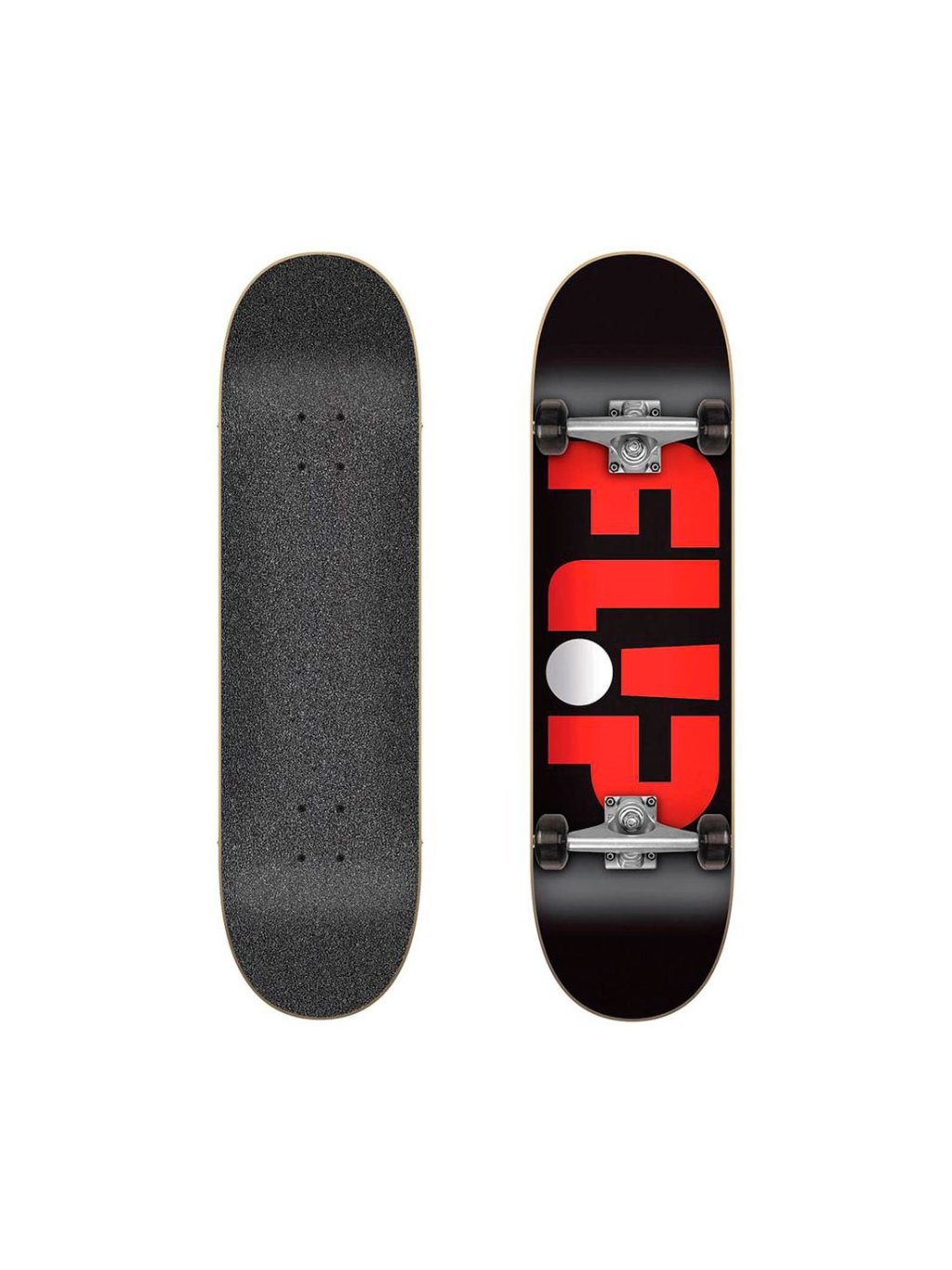 Black 8.0 Adults Unisex Flip Odyssey Logo 8.0x31.85 Complete Skateboard Black