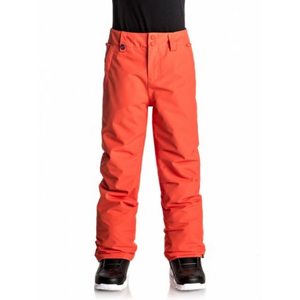 Quiksilver - nohavice OT ESTATE YOUTH PANT mandarin red