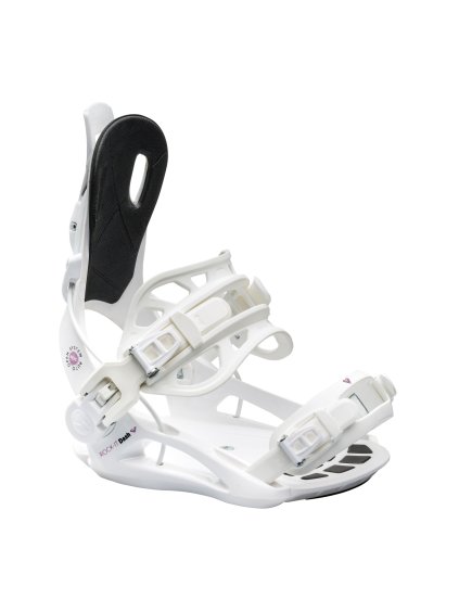 2023 2024 Roxy Rock It Dash Snowboard Binding White