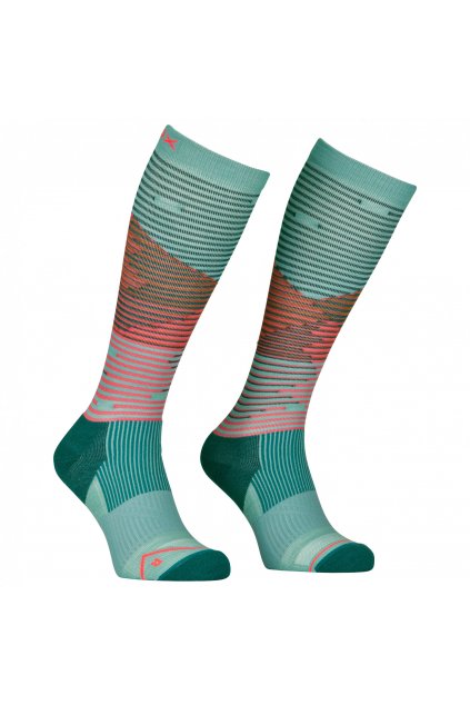 ortovox womens all mountain long socks merino socks