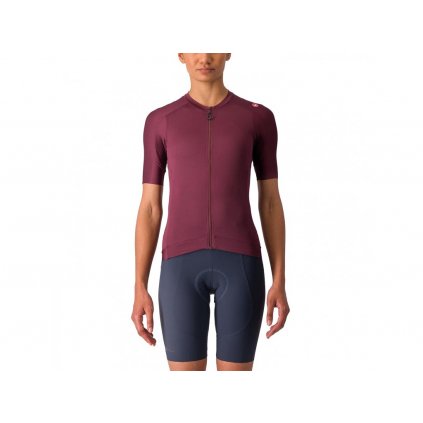 98657 castelli espresso w jersey deep bordeaux