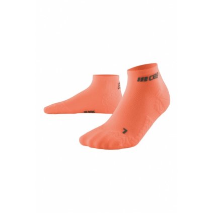 ultralight socks low cut v3 coral wp7aby front