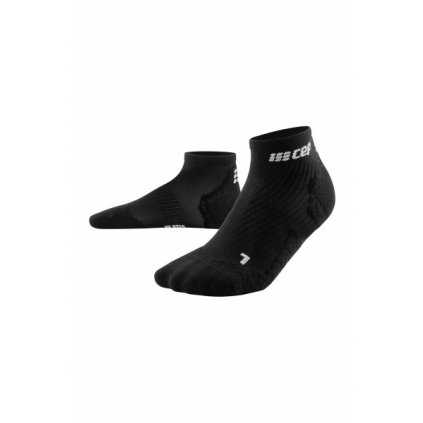 ultralight socks low cut v3 black wp7a5y wp8a5y front (1)