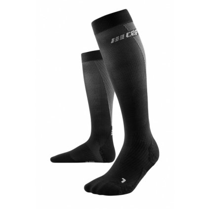 ultralight socks tall v3 black grey wp70vy wp80vy front (1)