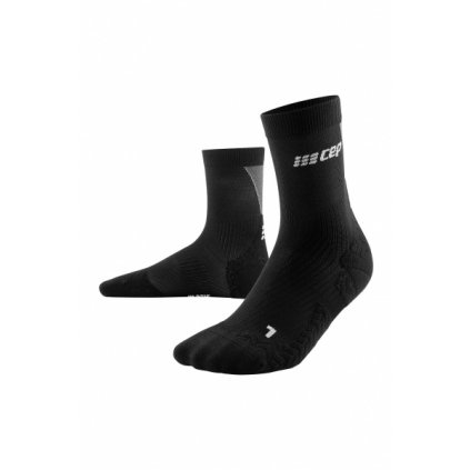 ultralight socks mid cut v3 black grey wp7cvy wp8cvy front