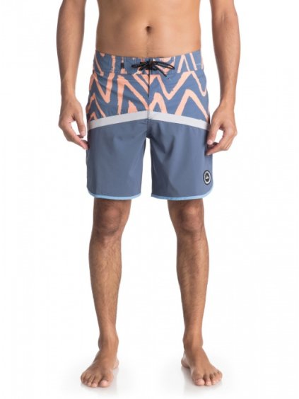 QUIKSILVER - šortky B HIGHLINE TECHTONICS 18 silver sconce