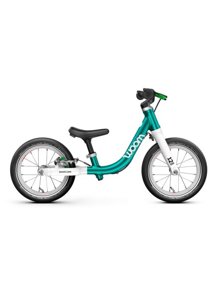 odrážadlo Woom 1 Go metallic petrol