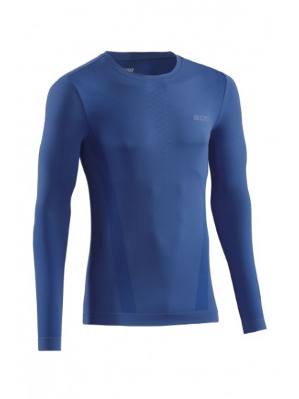 cold weather base shirt ls blue m front