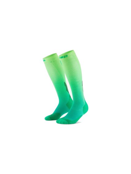 6127 4 core run edt gradient socks tall 5 0 green lime fade wp70hg wp80hg front 2 white 4to5 1536x1536px