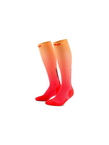 6127 9 core run edt gradient socks tall 5 0 red marigold fade wp70ng wp80ng front 2 white 4to5 1536x1536px