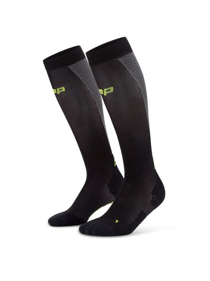 core run ultralight socks tall 4 0 black grey wp70vl wp80vl front 2 white 4to5