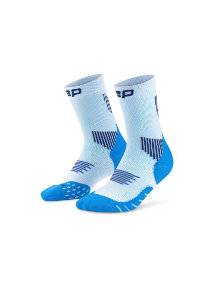 cep core run socks mid cut 5 0 blue ice wp7c3r wp8c3r front 2