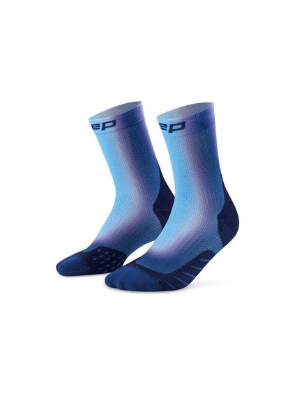 cep core run edt gradient socks mid cut 5 0 blue wp7c3g wp8c3g front 2