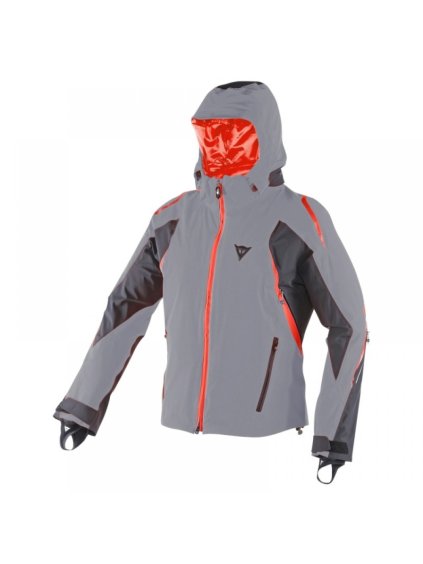 DAINESE - bunda Z DEIMOS D-DRY JACKET steel grey/black/red