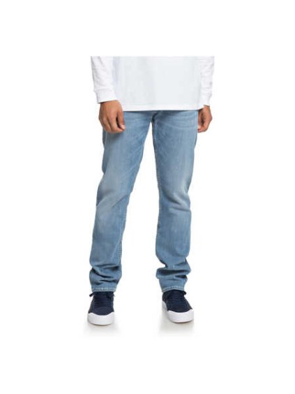 DC - rifle WORKER STRAIGHT STRETCH light indigo bleach