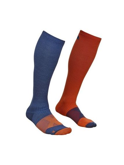 Ortovox - ponožky Tour Compression Socks night blue