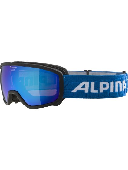 Alpina okuliare L SCARABEO JR MM 18/19 black/ blue sphere