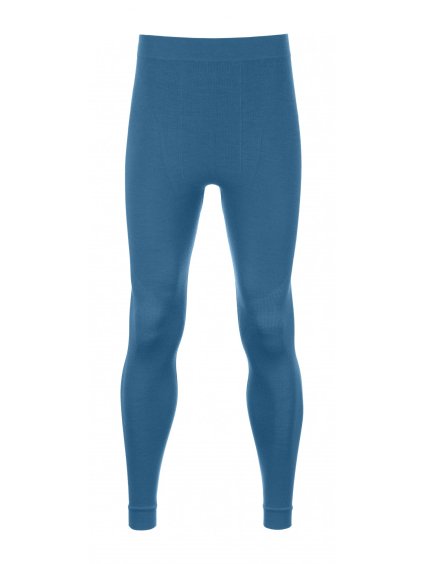 ORTOVOX - nohavice Merino Competition Long Pants blue sea