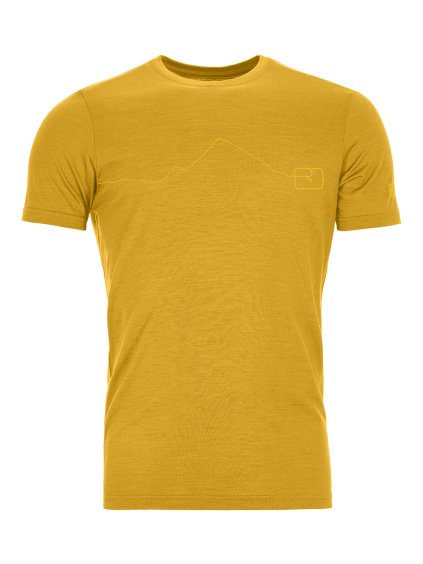 ORTOVOX - tričko KR 120 Tec Mountain T-Shirt yellowstone
