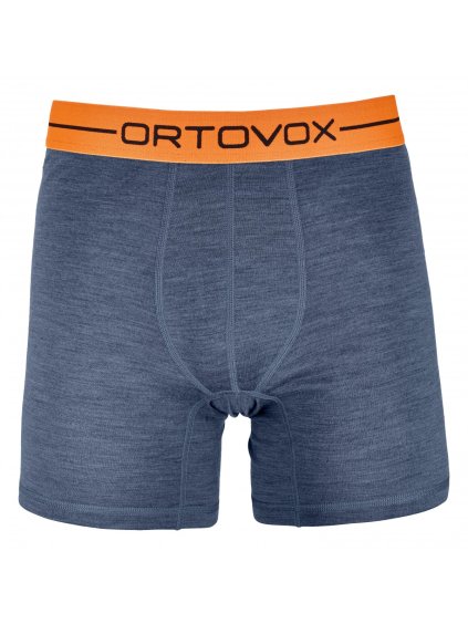 ORTOVOX boxerky T 185 Rock'n'Wool Boxer night blue
