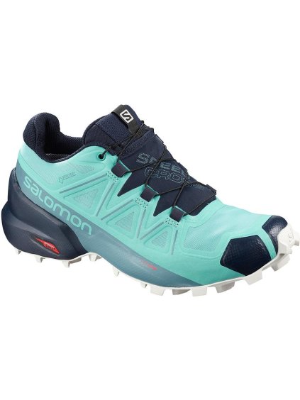 SALOMON - obuv TRAIL-R SPEEDCROSS 5 GTX W light blue/navy