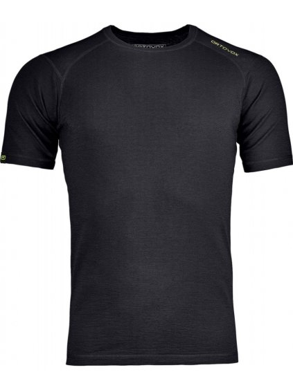 ORTOVOX - tričko T 145 Ultra Short Sleeve black raven