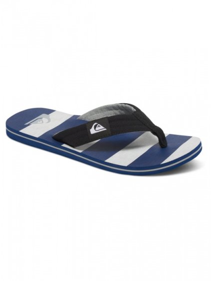 QUIKSILVER - obuv SW MOLOKAI LAYBACK YOUTH BLACK/GREY/BLUE