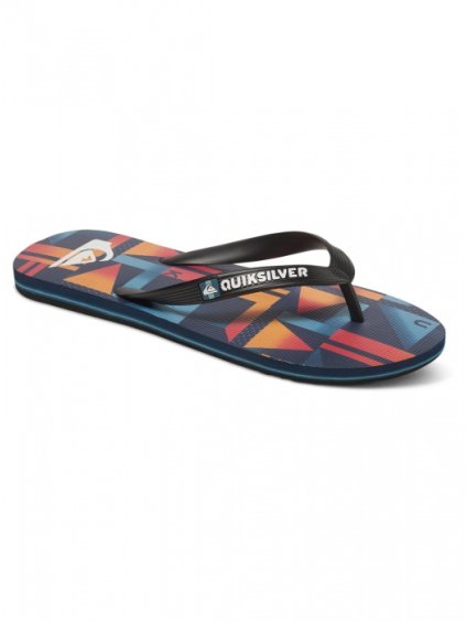 Quiksilver obuv MOLOKAI CHECK REMIX YOUTH BLACK/RED/BLACK