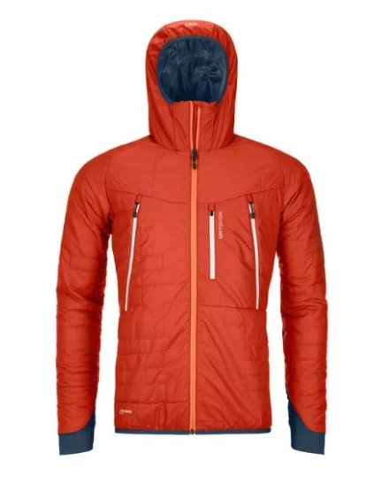 Ortovox bunda Swisswool Piz Boe Jacket M desert orange