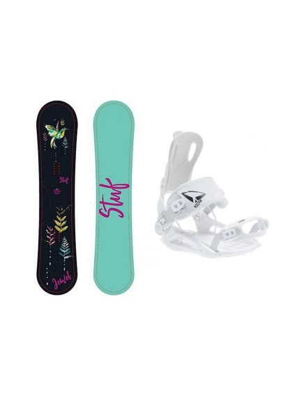 snorboard set čierny