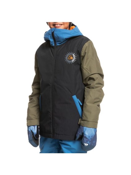 quiksilver in the hood jacket boys