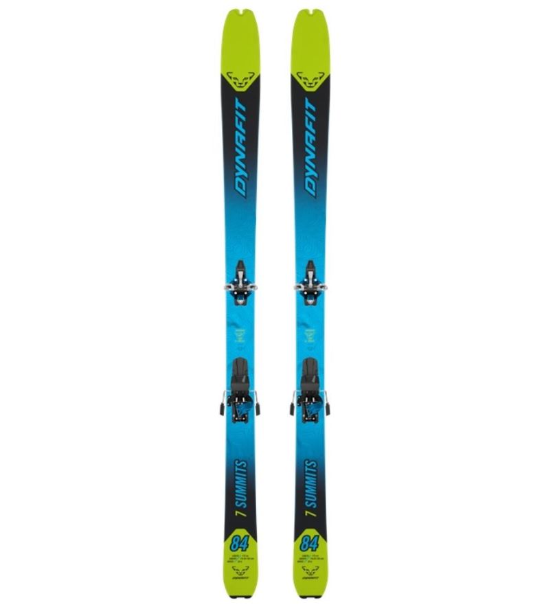 Dynafit lyže Seven Summits + Skin + Radical Long 23/24 lime/yellow/black Velikost: 174