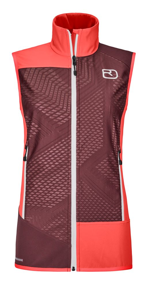 Ortovox vesta Col Becchei Vest W coral Velikost: S